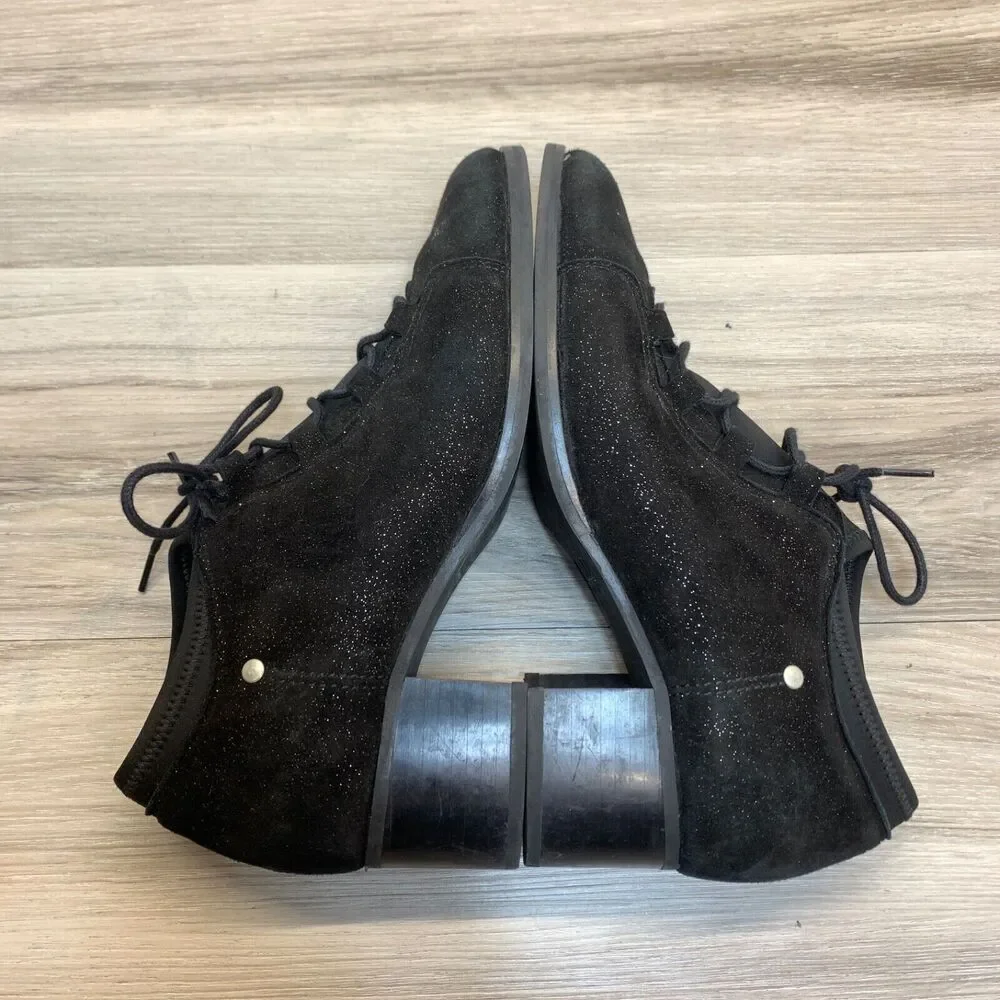 Cloud Footwear Black Stretch Heeled Comfort Ankle Shoes Portugal Size 6 EU 37‎